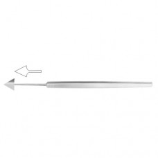 Jaeger Keratome Fig. 1 - Straight Stainless Steel, 13 cm - 5"